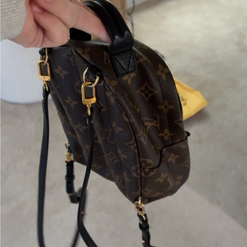 Louis Vuitton Palm Springs Mini Backpack - Brown Monogram - Picture 5 of 5